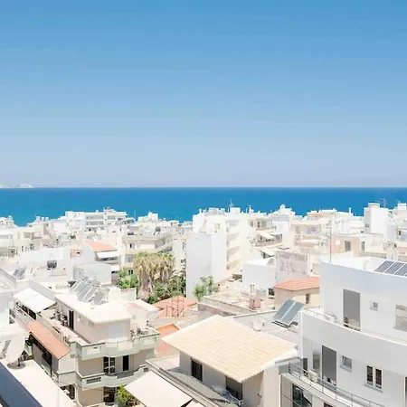 Penthouse In Centre With Seaview Apartment Iraklio