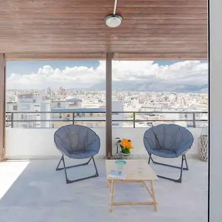 Apartment Penthouse In Centre With Seaview Iraklio